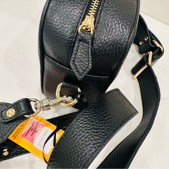 NWT VALENTINO BY MARIO VALENTINO MIA ROCK
STUDD LEATHER CROSSBODY CAMERA BAG - Picture 5 of 11